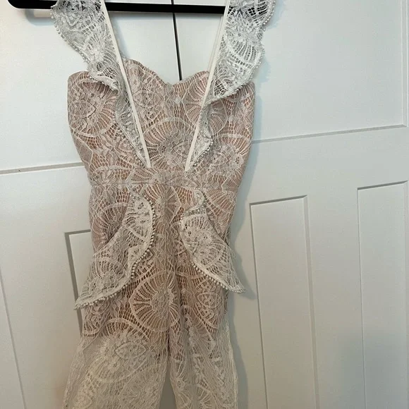 Seven Wonders the Label Lace Daisy Jumpsuit - Picture 3 of 5